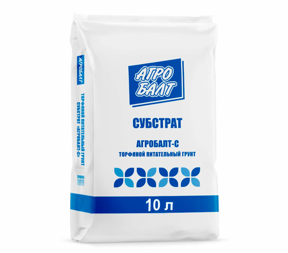 Субстрат торфяной 10л Агробалт-С фр.0-10мм