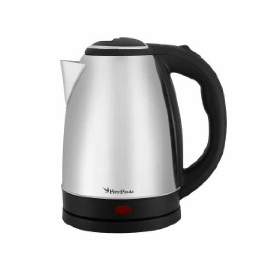 Чайник электр. 1,8л 1800Вт нерж. сталь мат. хром   черный HP-2134 Happy Panda
