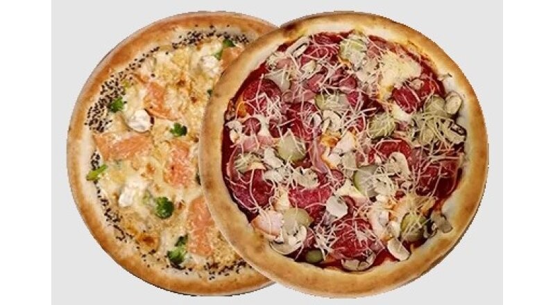 Две пиццы 35см