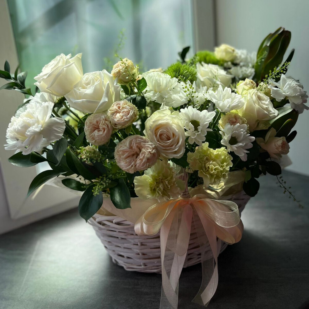 Корзина «Цветущее Лето»