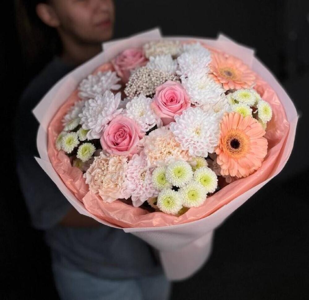 Букет микс «Розовая феерия»