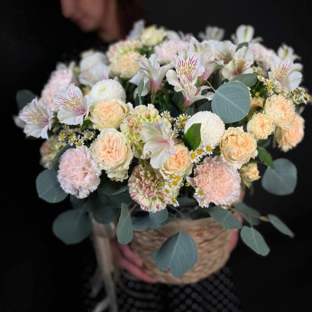 Корзина «Ванильный десерт»