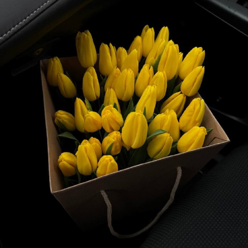 Короб тюльпанов