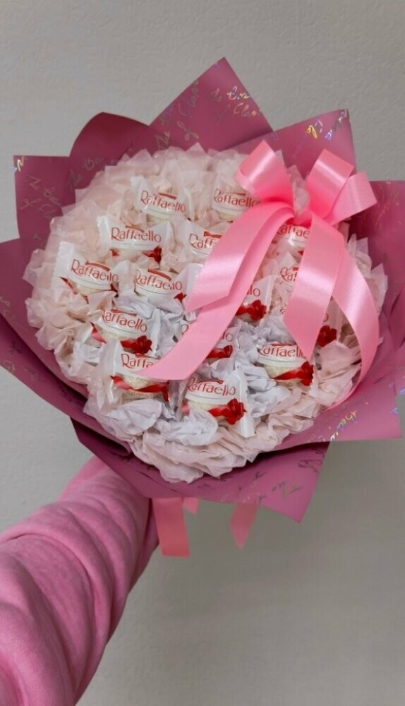 Сладкий букет с конфетами в ассортименте