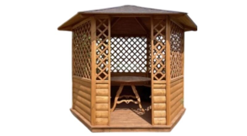 Готовая беседка