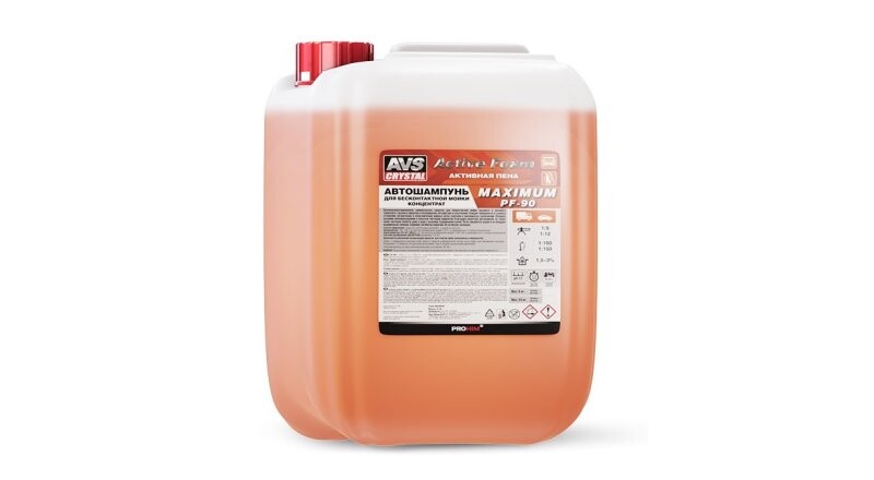 Автошампунь для мойки «Active Foam PF-90 MAXIMUM AVS»