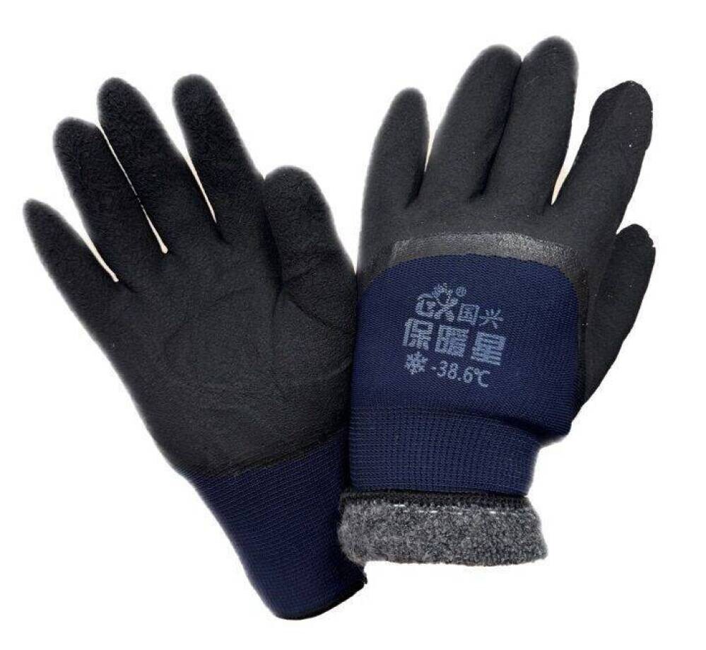 Перчатки нейлоновые со вспененным покрытием ЗИМА