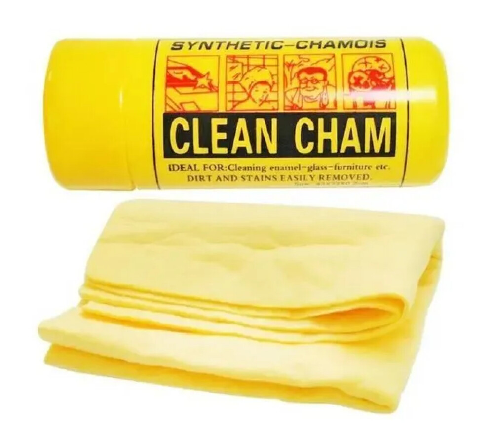 Салфетка замша протирочная