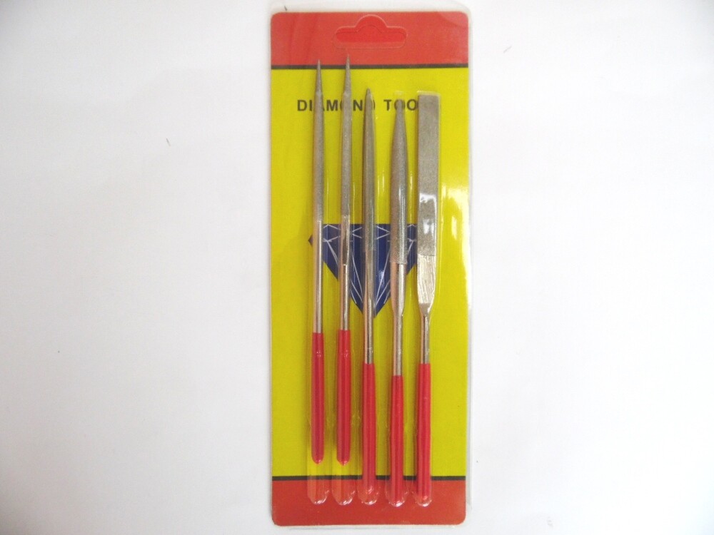 Надфиль алмазный (н-р 5предм.) 180х5мм