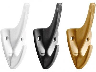 Крючок мебельный, пластмассовый