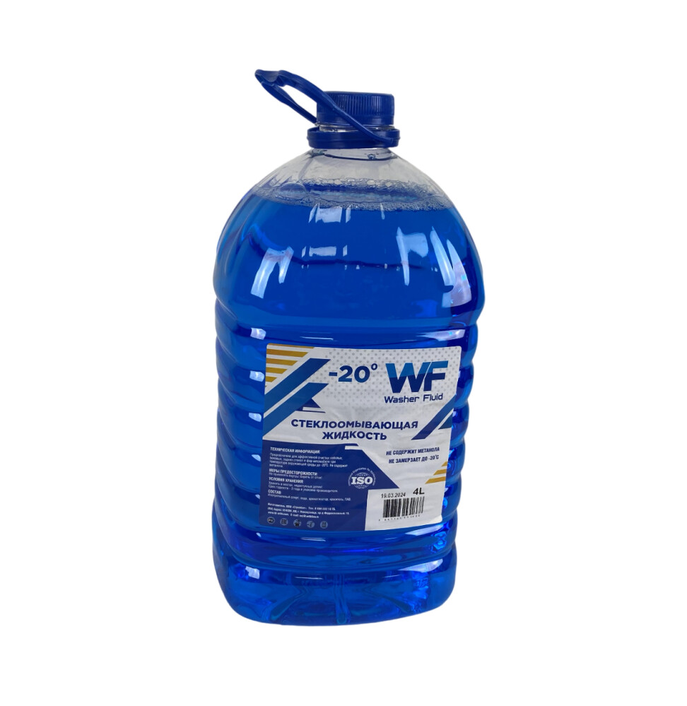 Жидкость стеклоомывающая -20°C 4л WF (с запахом)