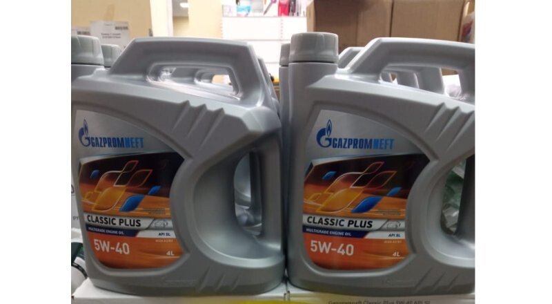 Масло моторное «Gazpromneft Classic Plus 5W-40»	