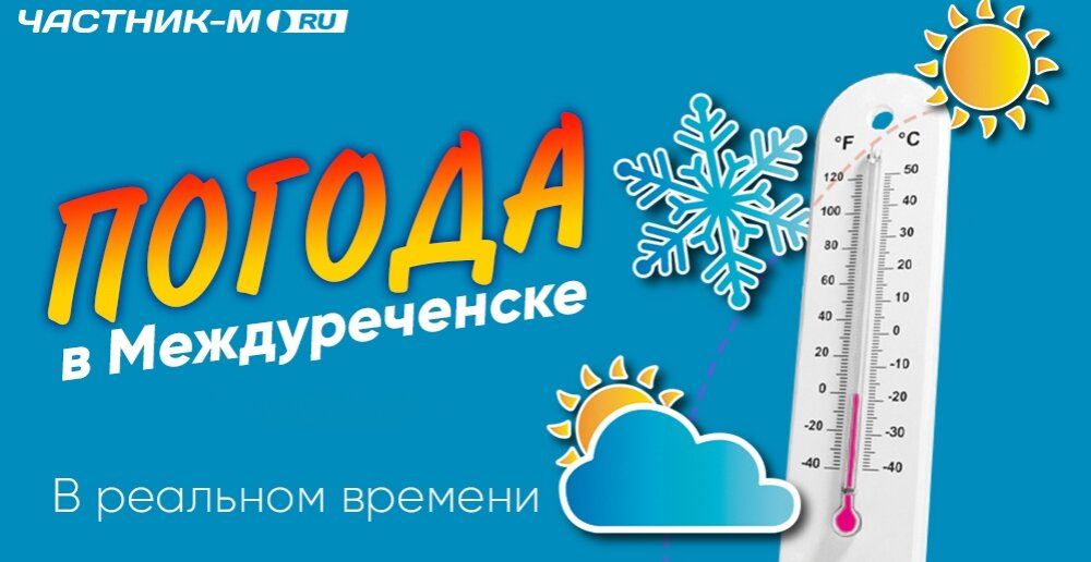 Температура по районам города в Междуреченске