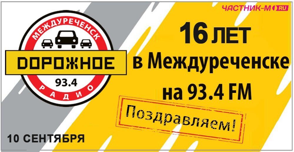 Поздравляем всю команду «Дорожного радио» с Днём рождения!
