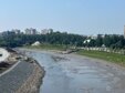 Искитимка в Кемерове обмелела из-за работ