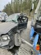 Пенсионер погиб в страшной аварии с рейсовым автобусом в Кузбассе
