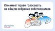 Голосование на общем собрании собственников - что важно знать